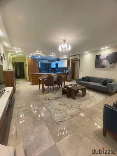 Furnished apartment for rent in Lake View Compound - Fifth Settlement, bargain price