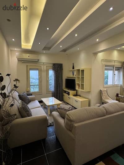 Furnished villa for rent in Al Rehab 1, near the market and all services. Ultra super lux finishing.
