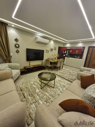 Furnished 131 sq m apartment for rent in Al Rehab, prime location near services Furnished 131 sq m apartment for rent in Al Rehab, prime location near services