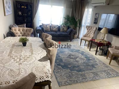 شقه للايجار المفروش في الرحاب جاهزه علي السكن مكيفه بالكامل 99 متر