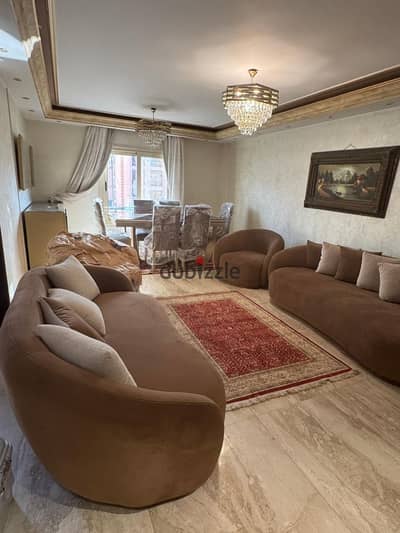 Furnished apartment for rent in Al Rehab – luxury and comfort, ready to move in immediately