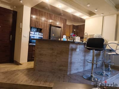 Furnished apartment for rent in Al Rehab City, prime location near services, super lux finishing