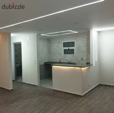 Apartment for sale in Madinaty, 82 meters, ultra-super deluxe finishing, ground floor, near services and South Park.
