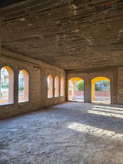 Standalone villa without finishing for sale in Al Rehab Hills