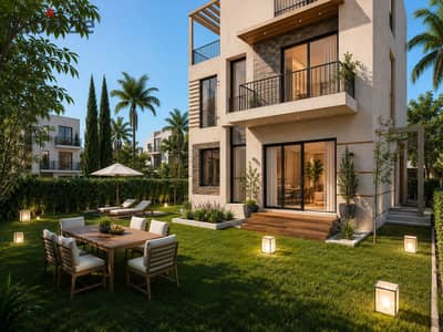 Twin House 245m in Girona Zayed | Delivery within 6 months | Garden 175m | Down payment 10% and 8-year installment