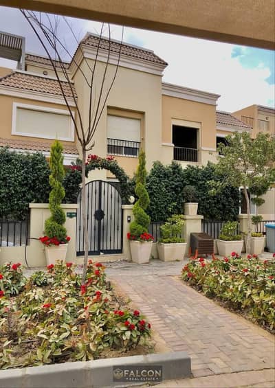 Villa (installment 28,000 + down  850,000),54%  cash discount villa for sale in Sarai Compound, New Cairo, next to Madinaty , minutes from 5settlemen