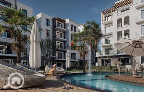 Apartment 108m in Al-Thawra Al-Khadra Genista Compound next to Al-Rabwa Compound and Al-Ahly Club Sheikh Zayed in installments without interest GENISTA COMPOUND elsheikh zayed