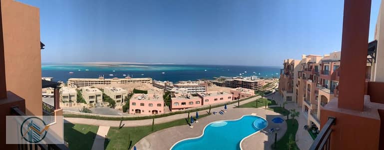 2BR Sea-View Apt in The View Residence Hurghada