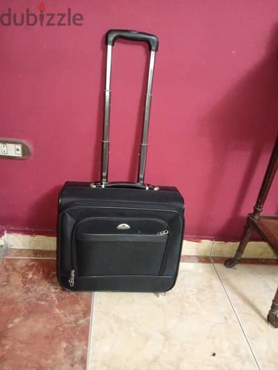 شنطة سامسونايت Samsonite أصلية ترولي للابتوب والسفر - بحالة الزيرو