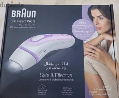 بيع جهاز ليزر braun silk expert pro 3