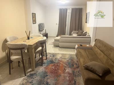 Furnished apartment for rent in Al-Rehab, two bedrooms in phase five