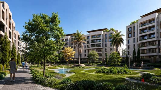 EGP 450K Down Payment – 2-Bedroom Apartment for Sale in Hadayek October, Directly Opposite Zewail University with 8-Year Installments