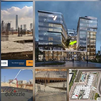 عياده للبيع 42م في مول فاستو بلازا Vasto Plaza New Capital امام البرج الايقوني