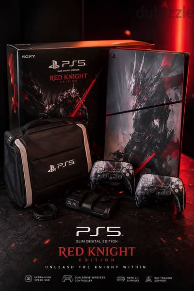 PS5 slim digital Red Knight Edition