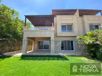 Twin house villa for sale in Al-Hadaba compound, ultra super lux
