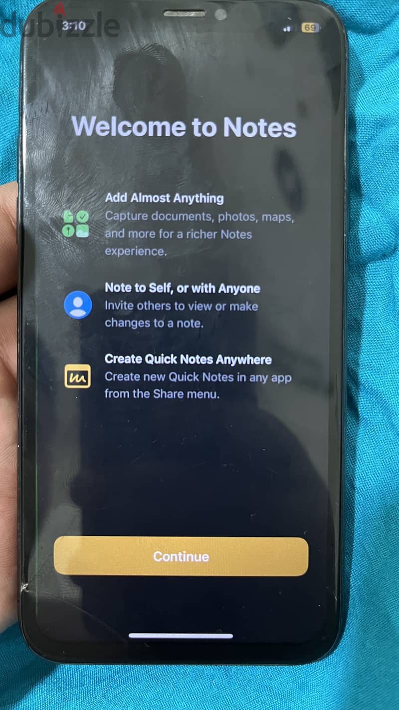 Iphone x 256 G. B 6