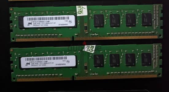 Ram 4 giga ddr3 (2x2gb)