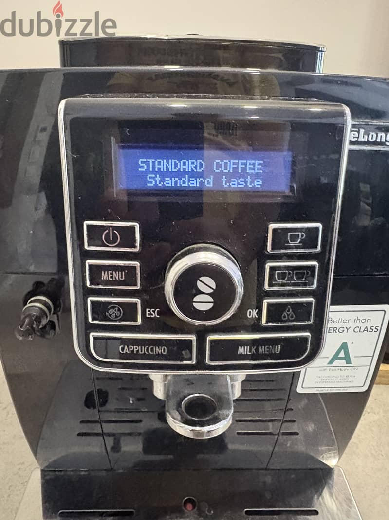 DeLonghi fully automatic coffee machine 2