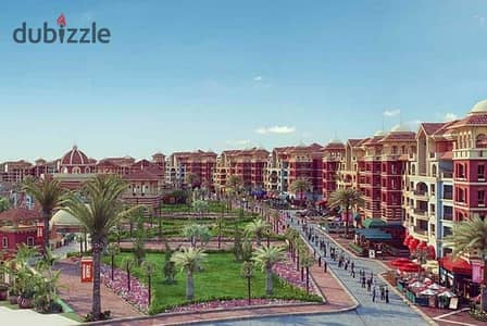 Apartment for sale, 125 sq m, in Neom Compound, in a prime location in the heart of 6th of October City.  Directly on the Middle Ring Road.