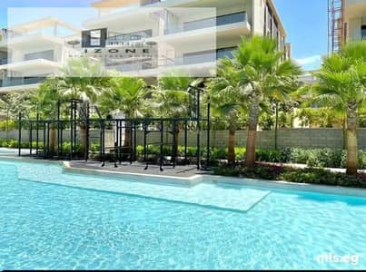 Apartment for Rent First Use with Private Pool in Lake View Residence New Cairo 212 sqm 185 sqm Garden 4 Bedrooms 3 Bathrooms
