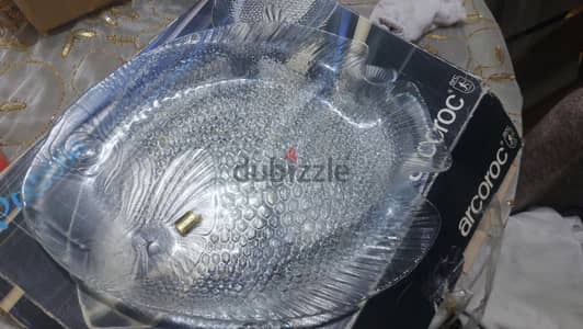 متنوعات للمطبخ سمك وكاسات وكوبيات وخشاف