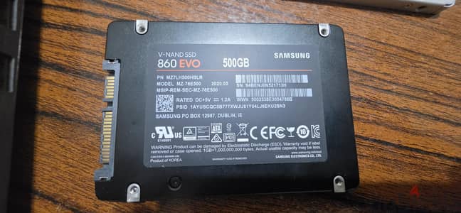 ssd samsung Evo 860 500gb