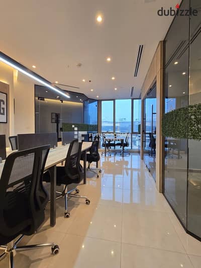 Administrative Headquarters 90m Furnished Air-conditioned for Rent in Kernel Complex New Cairo Administrative Headquarters 90m Furnished Air-conditioned for Rent in Kernel Complex New Cairo