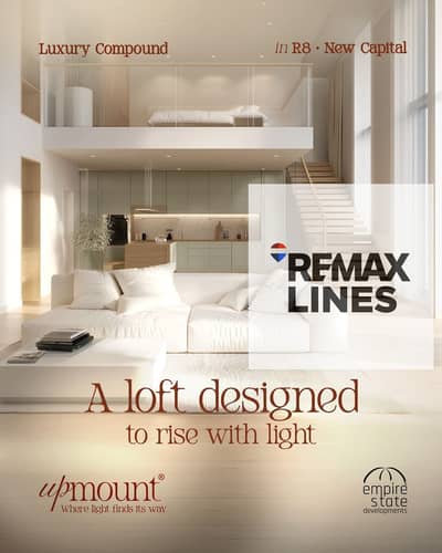 Unique Loft Apartment in the Heart of R8 in the New Administrative Capital | 3 Bedrooms with an Area of 163 m² | Down Payment of 10% and Installments up to 10 Years
