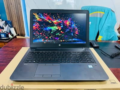 HP ZBOOK Workstation G4  i7-7820HQ شاشه 17 inch