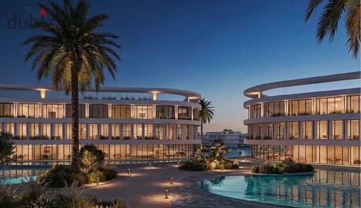 Own a finished 101 sqm chalet in AT Village opposite Marassi. Pay just 5% down with flexible installments up to 10 year