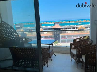 بورتو مارينا شاليه للايجار  مارينا 3 ع البحر مباشر  Porto Marina