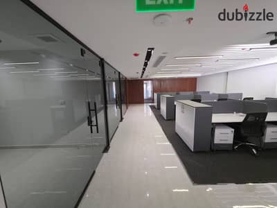 Special administrative space for rent 500 m furnished equipped in Bavaria Town Al-Mershadi Circular Maadi for companies