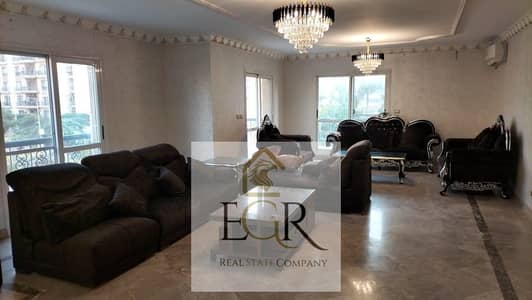 Apartment for sale 224m Al-Rehab unfurnished in the finest locations of Al-Rehab near Avenue Mall and Sayyida Aisha Mosque and City Equipment