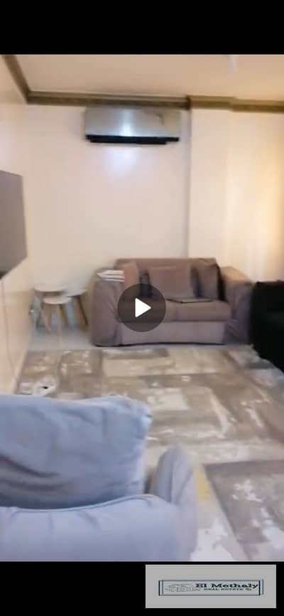 Freehold apartment for sale in Al Rehab City, New Cairo.