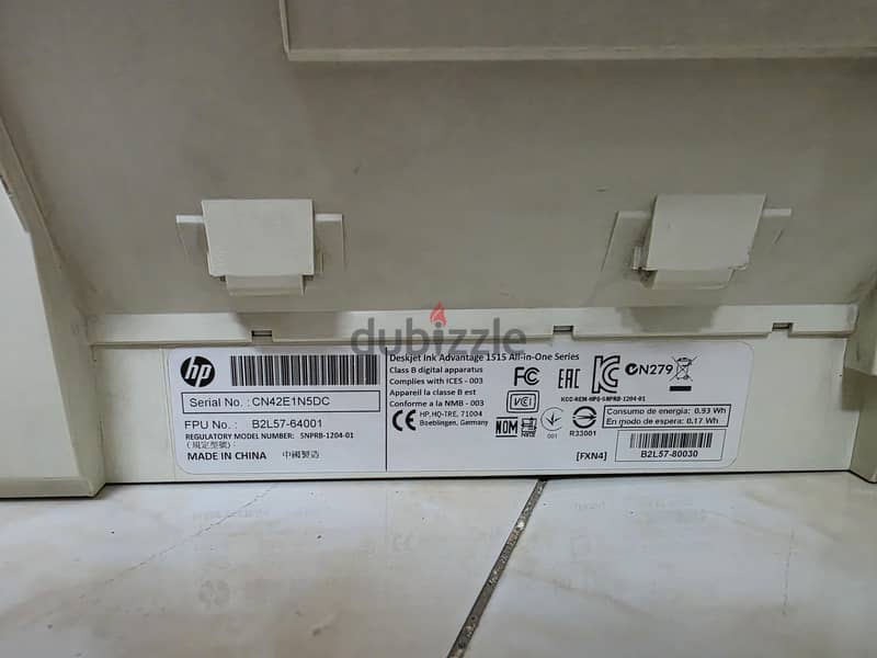 HP ink printer 1515 1