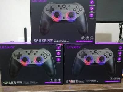 دراع Leadjoy Saber Plus Wireless Controller(Black)(New Sealed