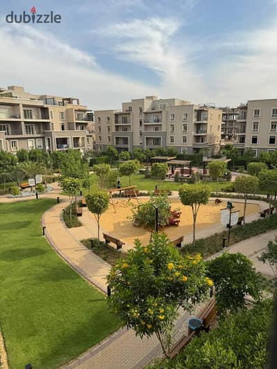 Ready-to-move-in apartment for sale in October Plaza Compound - Sodic, in a prime location next to Mountain View iCity and near Beverly Hills, Al Rabw