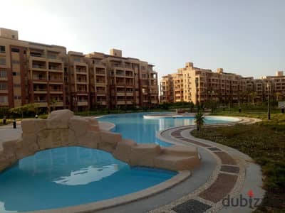 For rent, a 130 square meter apartment vacant with a kitchen in Garden Hills compound, 6 October, new, second floor, 13 thousand required.