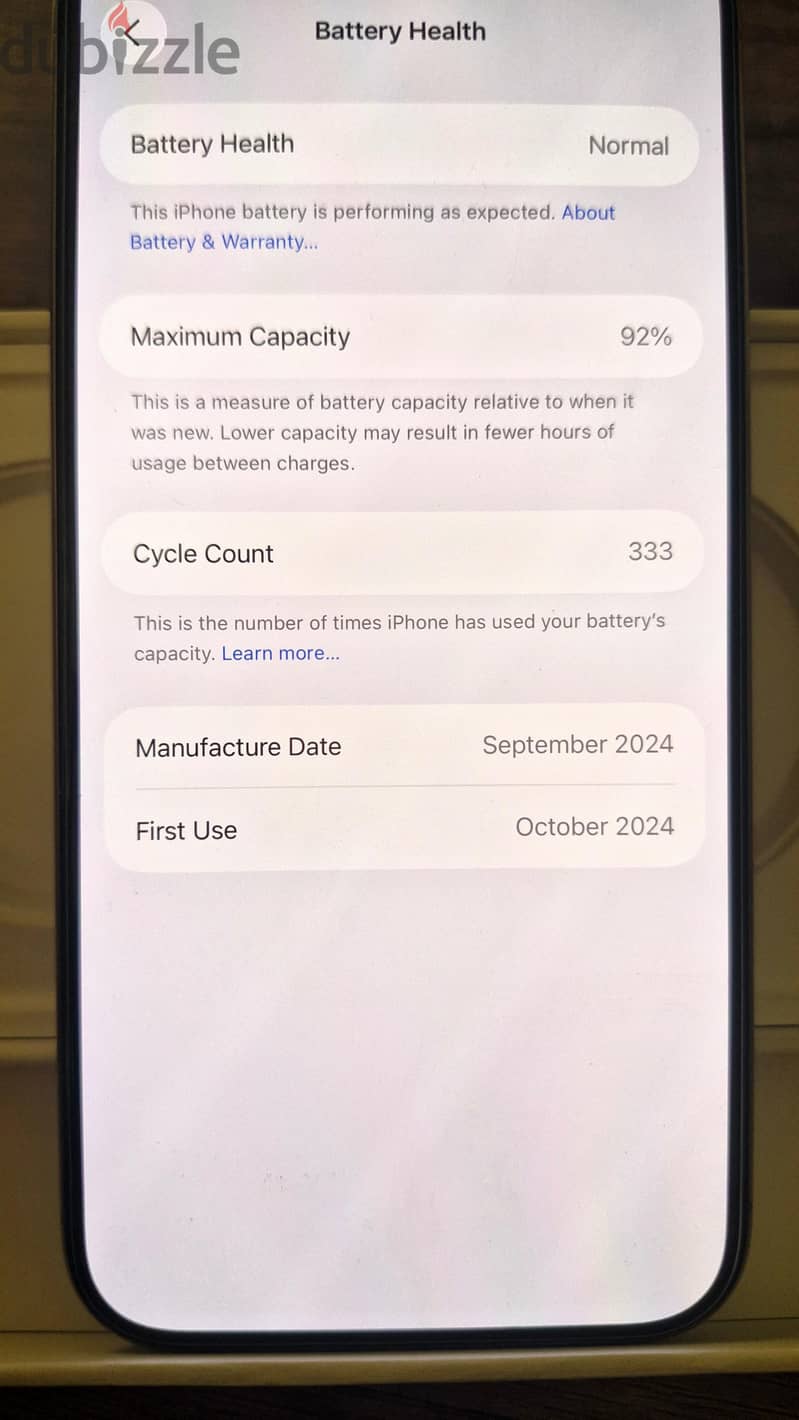 Like new - iPhone 16 Pro Max 1TB 2
