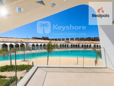 HOT PRICE PENTHOUSE - FURNISHED FOR SALE ( 112 m + 54 m ROOF ) LAGOON VIEW AT FOUKA BAY