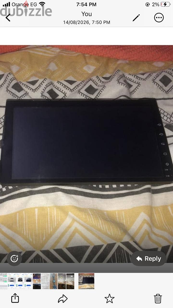 Car screen (new condition) 2