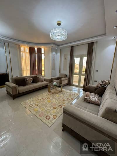 Fully Furnished Apartment for Rent - Tourist Area 1-6th of October-directly opposite El-Nady Club  access to Dahshour Link   Al Wahat Road