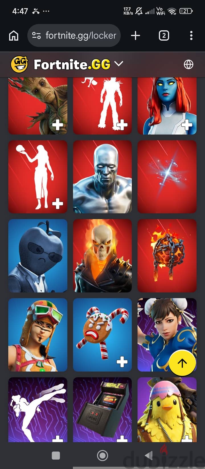 Fortnite og account 3