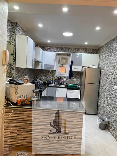 Furnished apartment for rent near the old market in the second phase of Al Rehab, 74 sq m, with 2 bedrooms and 1 bathroom, fully finished to a high st