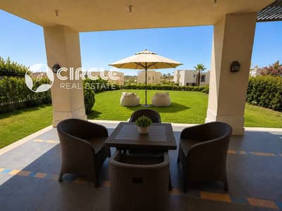 Luxury 150m Fully Furnished Ground Chalet For Rent with 125m Private Garden in Hacienda Bay North Coast