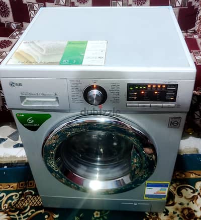 غساله ال جي 8كيلو بمجفف ملابس 4