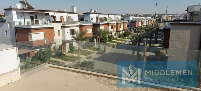 A premium Twin House Corner in Azzar 1 with a spacious layout and high-end finishing by Hany Saad.