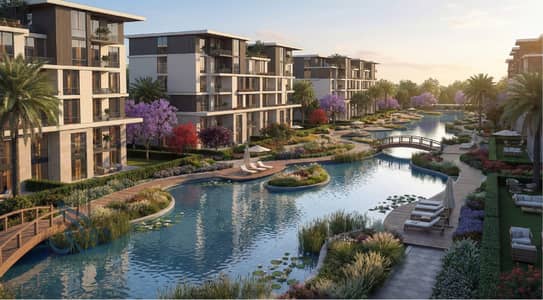 Own your luxury apartment in the "Tesla Island" complex - in a prime location on the Oasis Road - with installments over 11 years
