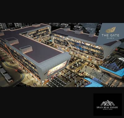 For Rent: 78m² Premium Office/Clinic @ The Gate Plaza Sheikh Zayed | Prime Plaza View & Ready Now (60K EGP