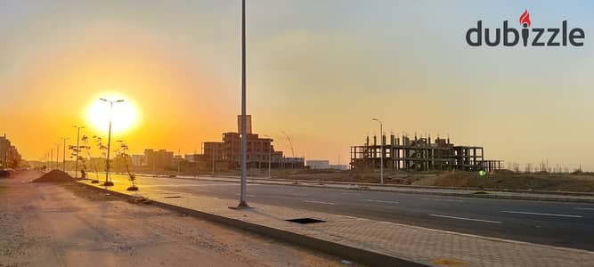 460 SQM Double-Face Land for Sale in Badr City – New Northern Area – Fully Paid – Original Owner – Near Metro Station